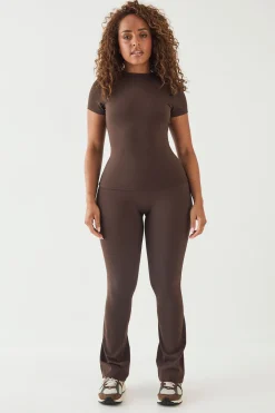 DSGN Studio Haut À Manches Courtes Sculptant<Femme Vêtements De Sport|Dsgn Studio