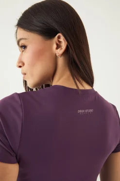 DSGN Studio Haut à Manches Courtes Ultra Sculptant<Femme Vêtements De Sport|Dsgn Studio