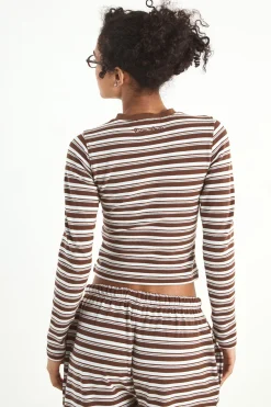 Haut À Manches Longues Boutonné Rayé Dsgn Studio