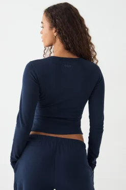 DSGN Studio Haut à Manches Longues Brodé<Femme Dsgn Studio|Vêtements De Sport