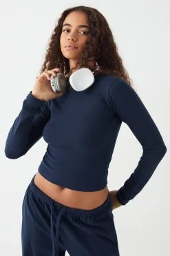 DSGN Studio Haut à Manches Longues Brodé<Femme Dsgn Studio|Vêtements De Sport