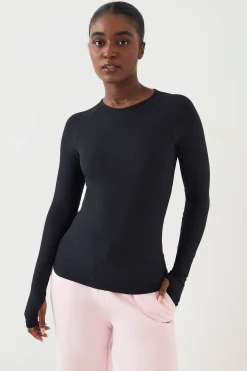 DSGN Studio Haut à Manches Longues Côtelé Ultra Sculpt<Femme Vêtements De Sport|Dsgn Studio