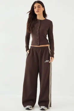 DSGN Studio Haut à Manches Longues Col Rond avec Boutonnage Traversant<Femme Dsgn Studio|Tops