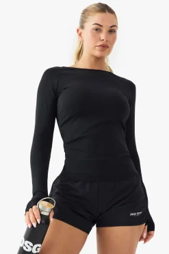 Haut à Manches Longues DSGN Studio Sports Ultra Sculpt avec Détails de Coutures