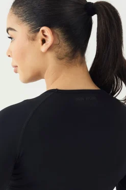 Haut à Manches Longues Sans Coutures Ultra Contour Froncé DSGN Studio Sport