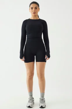 Haut à Manches Longues Sans Coutures Ultra Contour Froncé DSGN Studio Sport