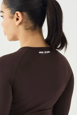 Haut à Manches Longues Sans Couture Ultra Contour Froncé DSGN Studio Sport