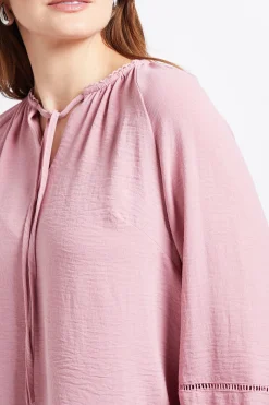 Wallis Haut Raglan Froncé À Finition Festonnée<Femme Tops