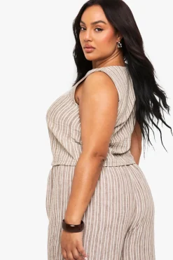 boohoo HAUT SANS MANCHES À COUPE AMPLE<Femme Tailleurs|Tops