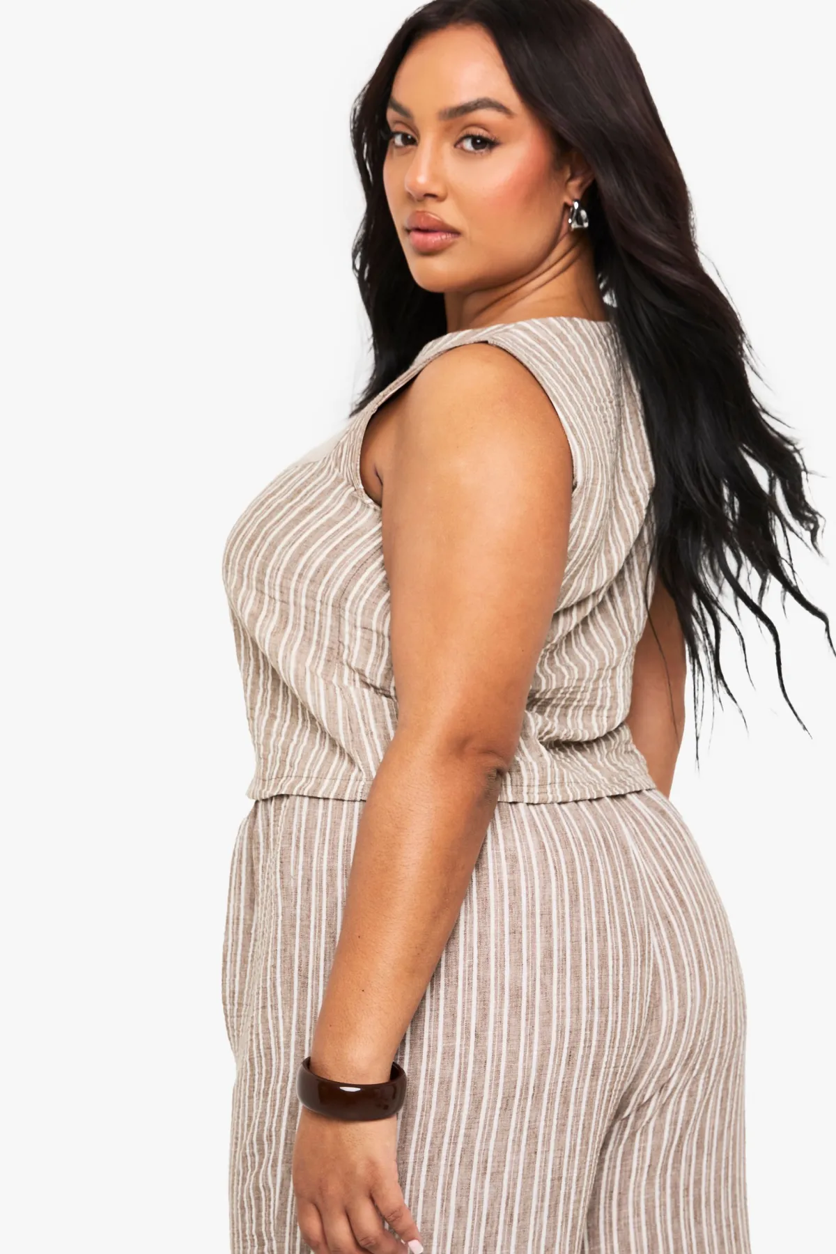 boohoo HAUT SANS MANCHES À COUPE AMPLE<Femme Tailleurs|Tops