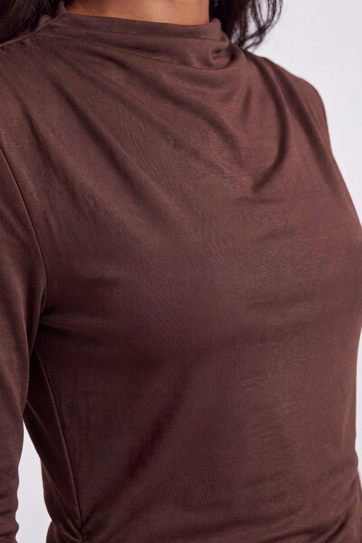 Haut Sans Manches En Crêpe De Viscose À Encolure Drapée