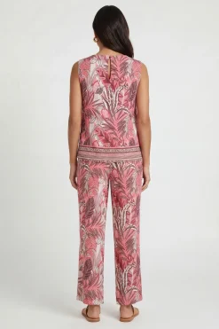 Wallis Haut Sans Manches À Imprimé Tropical Petite<Femme Tops