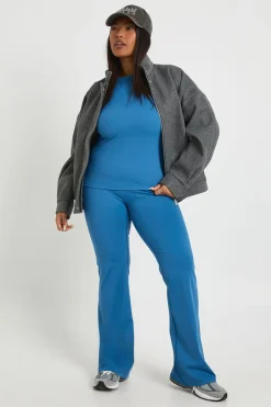 boohoo Haut Sculptant Plus Supersoft Pêche<Femme Athleisure|Vêtements De Sport