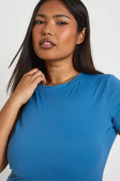 boohoo Haut Sculptant Plus Supersoft Pêche<Femme Athleisure|Vêtements De Sport