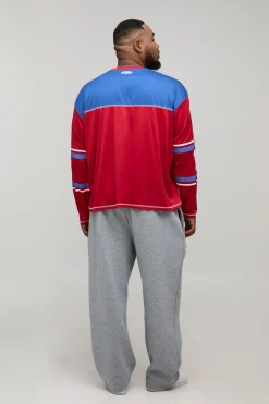 Haut sportif Plus à coupe oversize et boxy avec appliqué 13