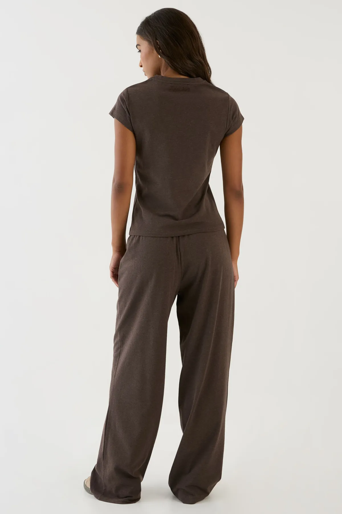 DSGN Studio Haut Texturé À Col Rond Et Manches Courtes<Femme Dsgn Studio|Tops