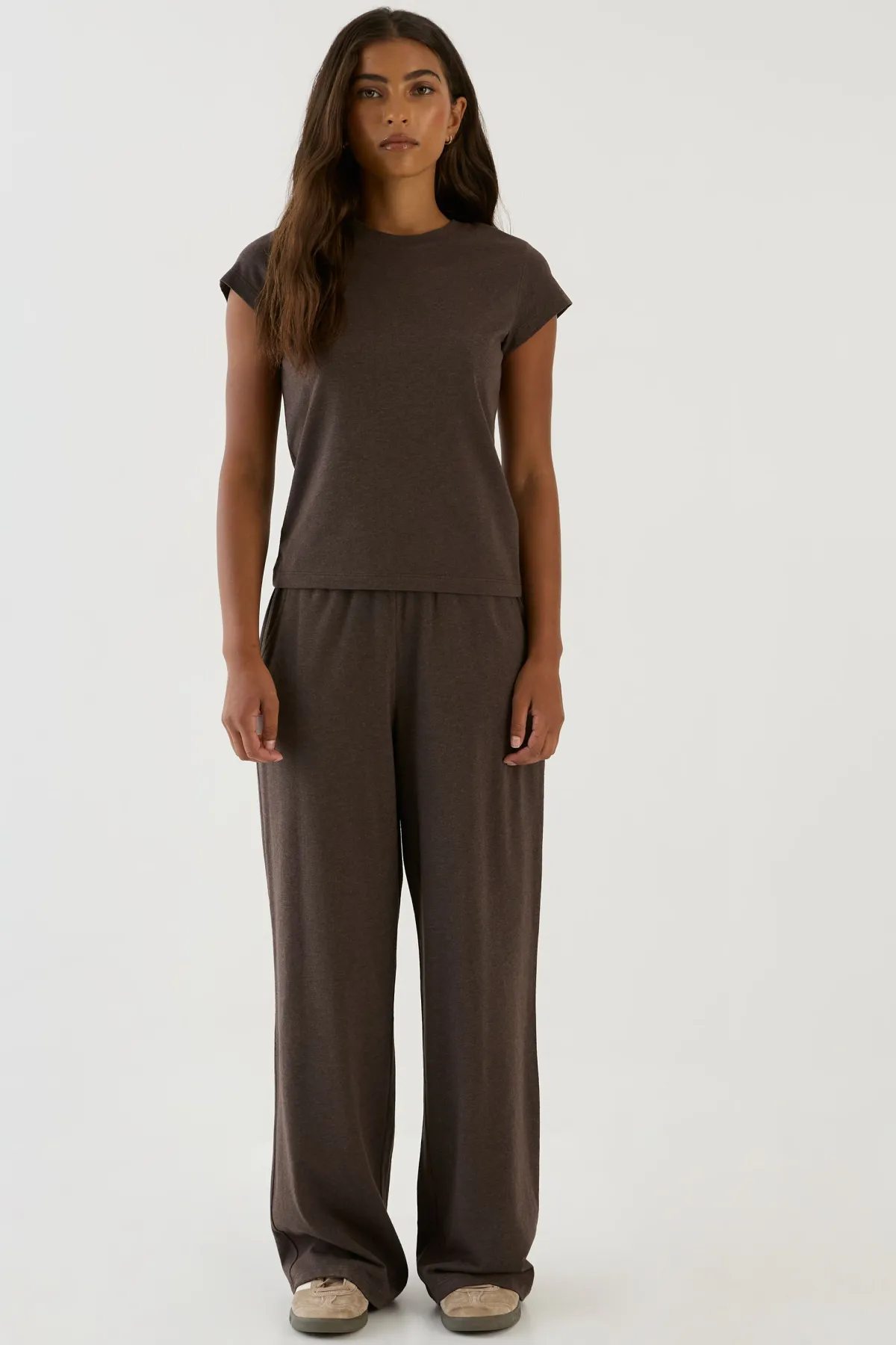 DSGN Studio Haut Texturé À Col Rond Et Manches Courtes<Femme Dsgn Studio|Tops