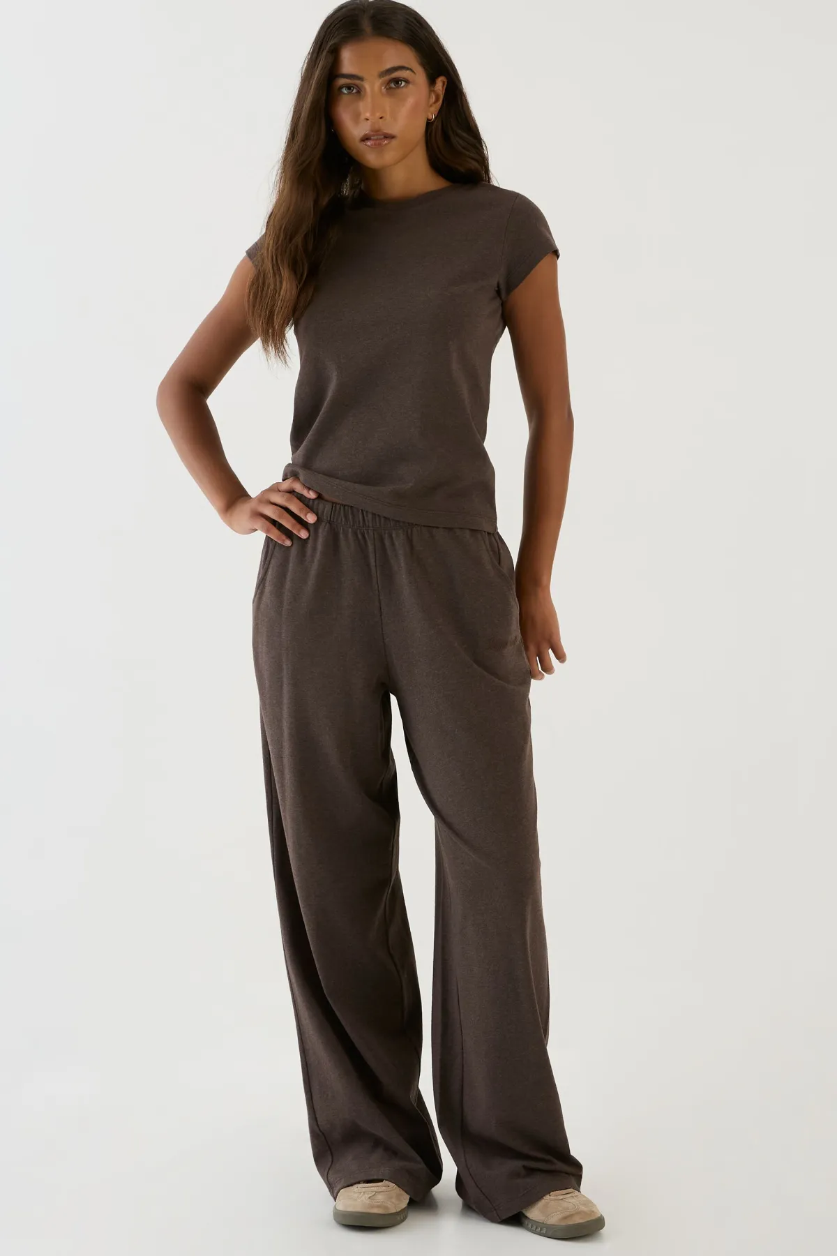 DSGN Studio Haut Texturé À Col Rond Et Manches Courtes<Femme Dsgn Studio|Tops