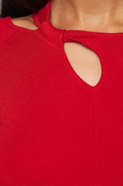 Wallis Haut Tricoté à Détail Trou de Serrure<Femme Pulls Et Gilets|Toutes Les Mailles