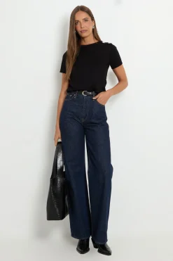 Wallis Haut Tricoté À Manches Courtes Avec Détail Boutonné<Femme Pulls Et Gilets|Toutes Les Mailles