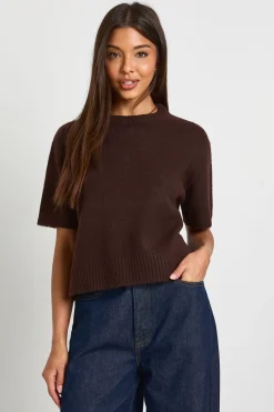 boohoo Haut tricoté surdimensionné<Femme Pulls Oversize|Pulls Et Gilets