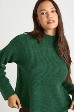 High Neck Knit Jumper