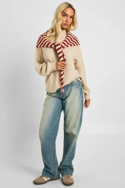 boohoo High Neck Soft Knit Jumper<Femme Pulls Et Gilets|Toutes Les Mailles