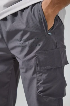 Homme Actif Gym Technique Cargo Jogger