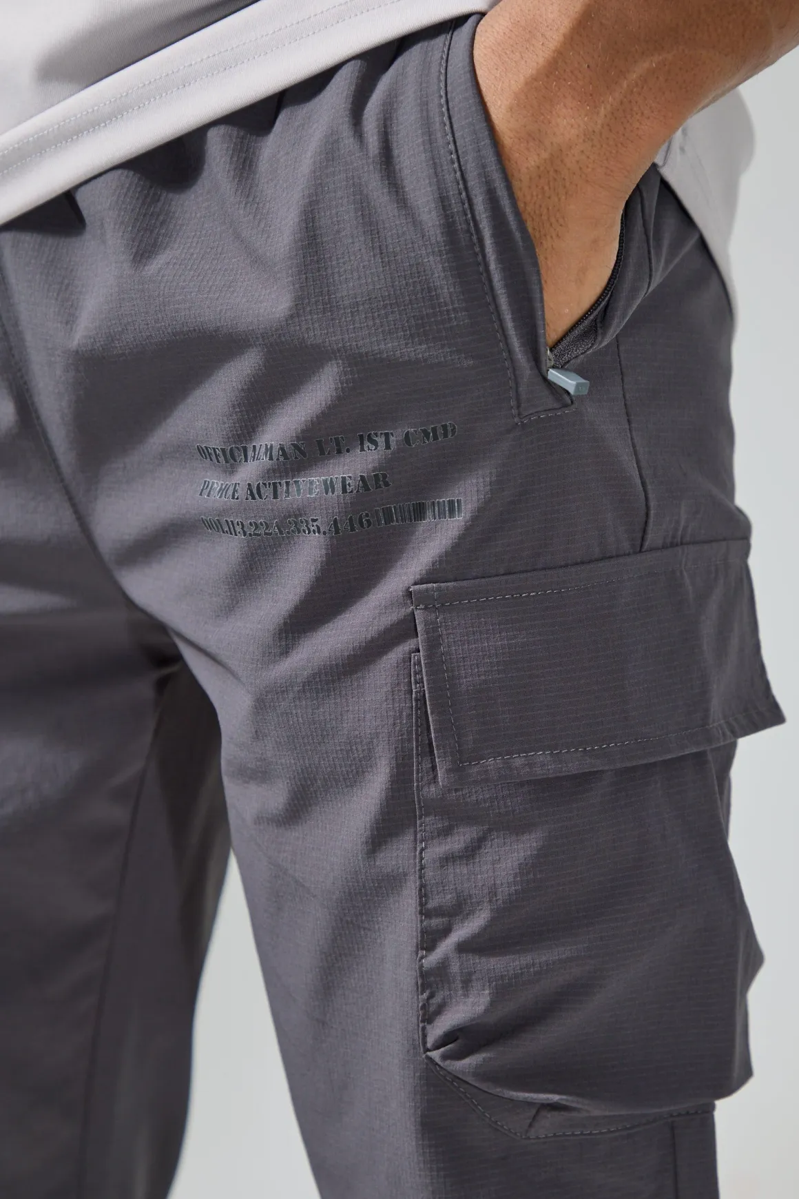 Homme Actif Gym Technique Cargo Jogger