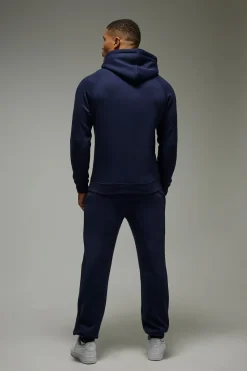 boohooMAN Homme Active, coupe régulière, sweat à capuche & survêtement jogger<Femme Tout Afficher|Tout Afficher Activewear