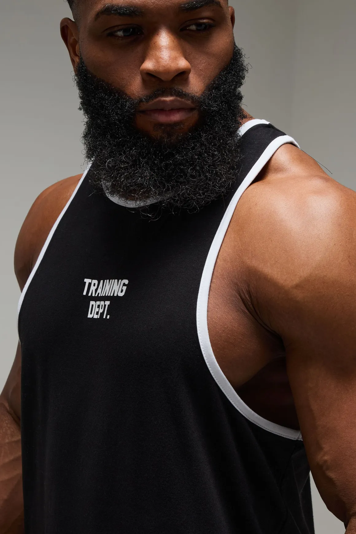 Homme Active Training Dept Coupe régulière Gilet Stringer Ringer
