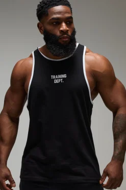 Homme Active Training Dept Coupe régulière Gilet Stringer Ringer