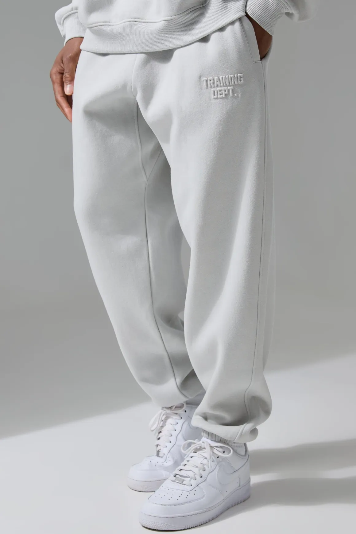Homme Active Training Dept Jogger embossé surdimensionné