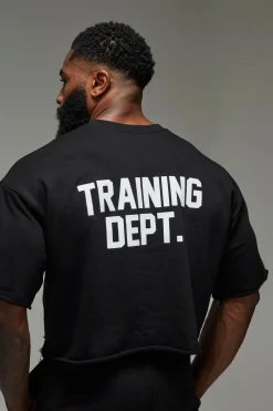 Homme Active Training Dept Sweat à manches courtes coupé