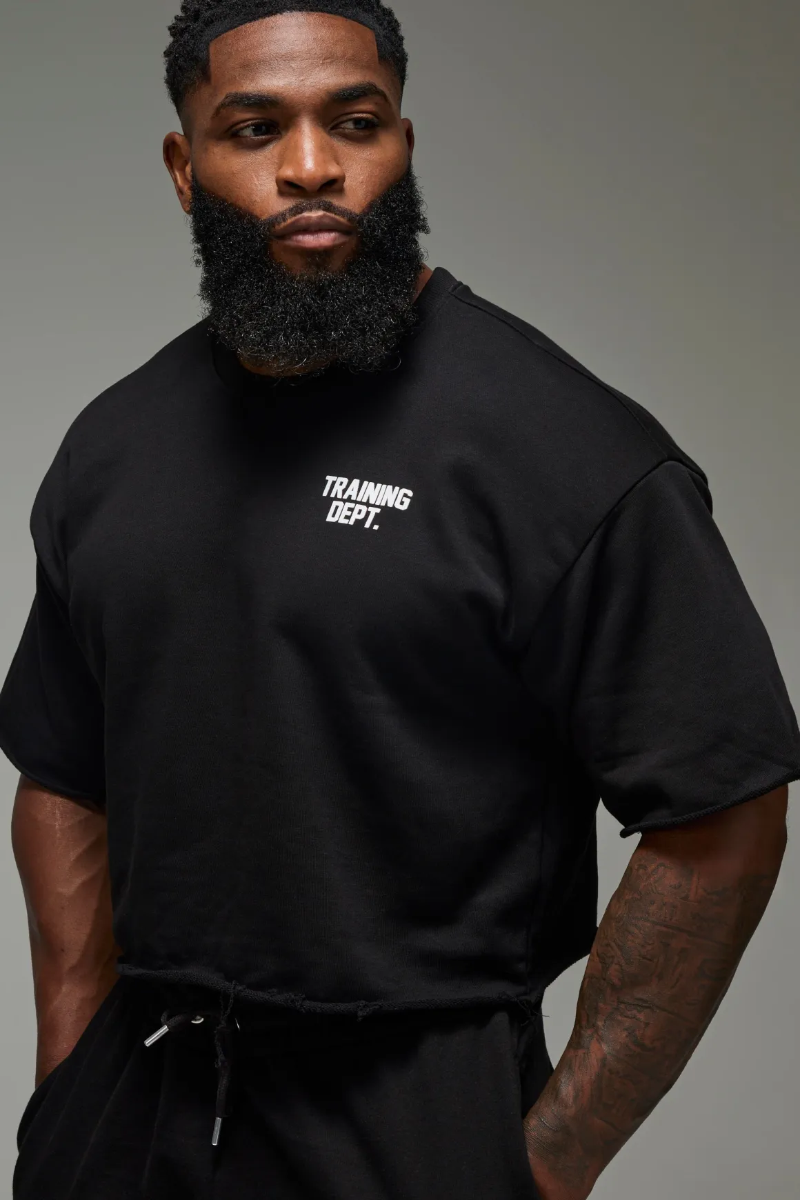 Homme Active Training Dept Sweat à manches courtes coupé