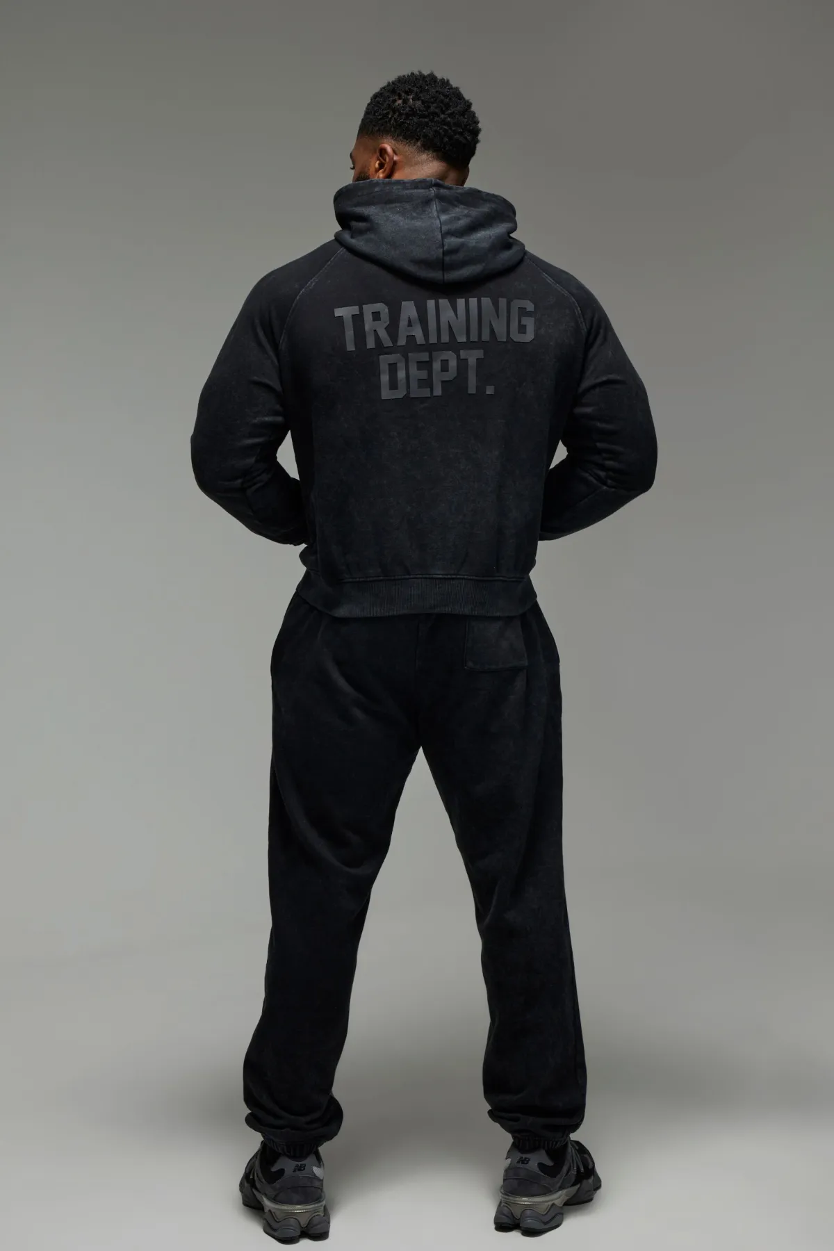 Training Dept. Homme Département d'Entraînement Actif. Sweat à capuche Boxy lavé<Homme Nouveautés Grande Taille|Tout Afficher