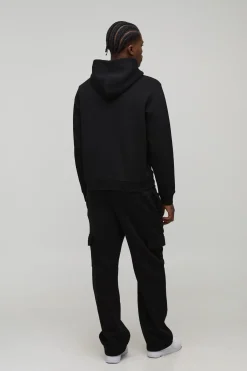 boohooMAN Hoodie basique à capuche, coupe boxy<Homme Sweats À Capuche Et Sweatshirts|Sweats À Capuche Et Sweats