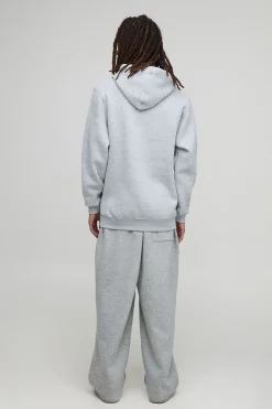 Hoodie basique à coupe régulière à enfiler par-dessus la tête