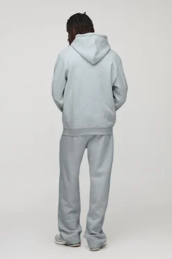 boohooMAN Hoodie basique grand format, coupe régulière, à zip intégral<Homme Tout Afficher|Sweats À Capuche Tall
