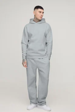 Hoodie basique 330GSM à enfiler, coupe régulière pour grande taille