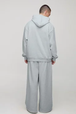 boohooMAN Hoodie basique oversize à enfiler<Homme Tout Afficher|Sweats À Capuche Grande Taille