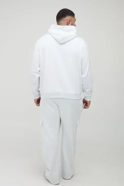 Hoodie à capuche Plus Basic BM Signature, coupe régulière