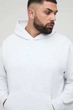 Hoodie à capuche Plus Basic BM Signature, coupe régulière