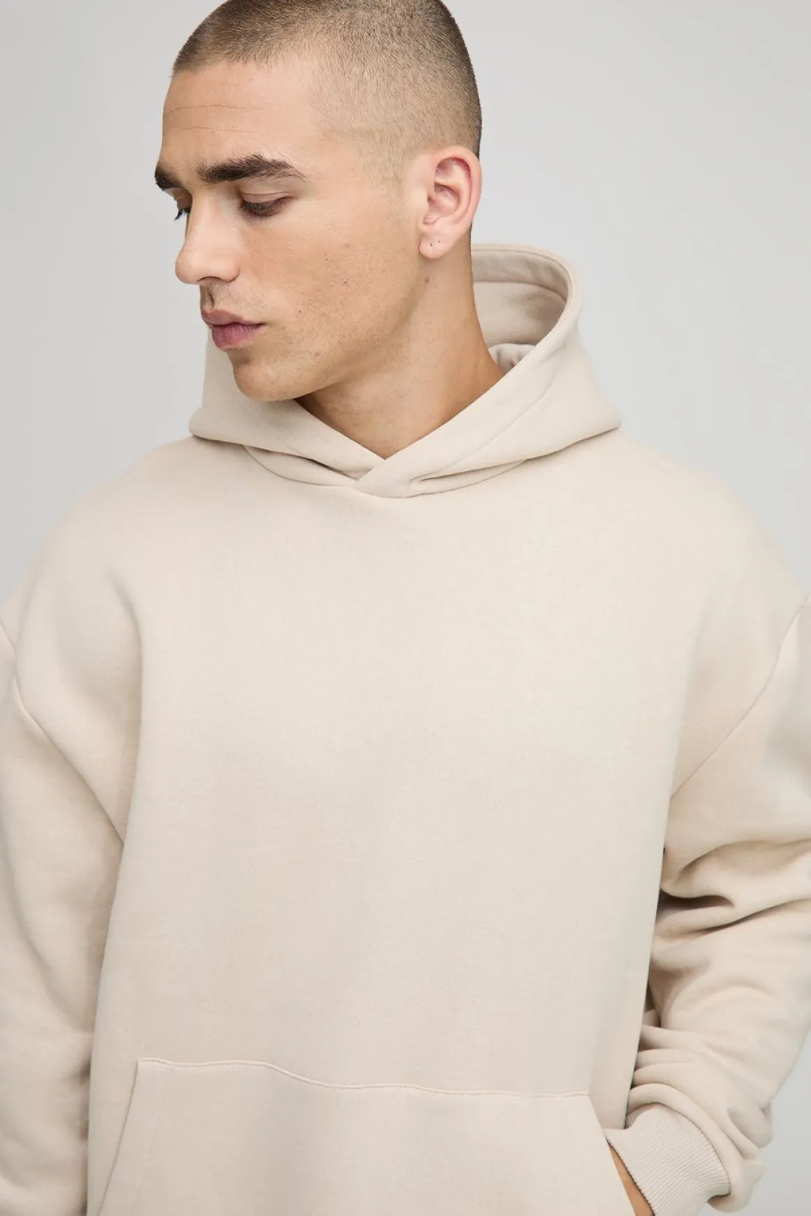 Hoodie embossé Oversized Man Édition Limitée