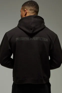 boohooMAN Hoodie Oversize Ample Active Progress Over Perfection<Homme/Femme Tout Afficher Activewear|Athleisure