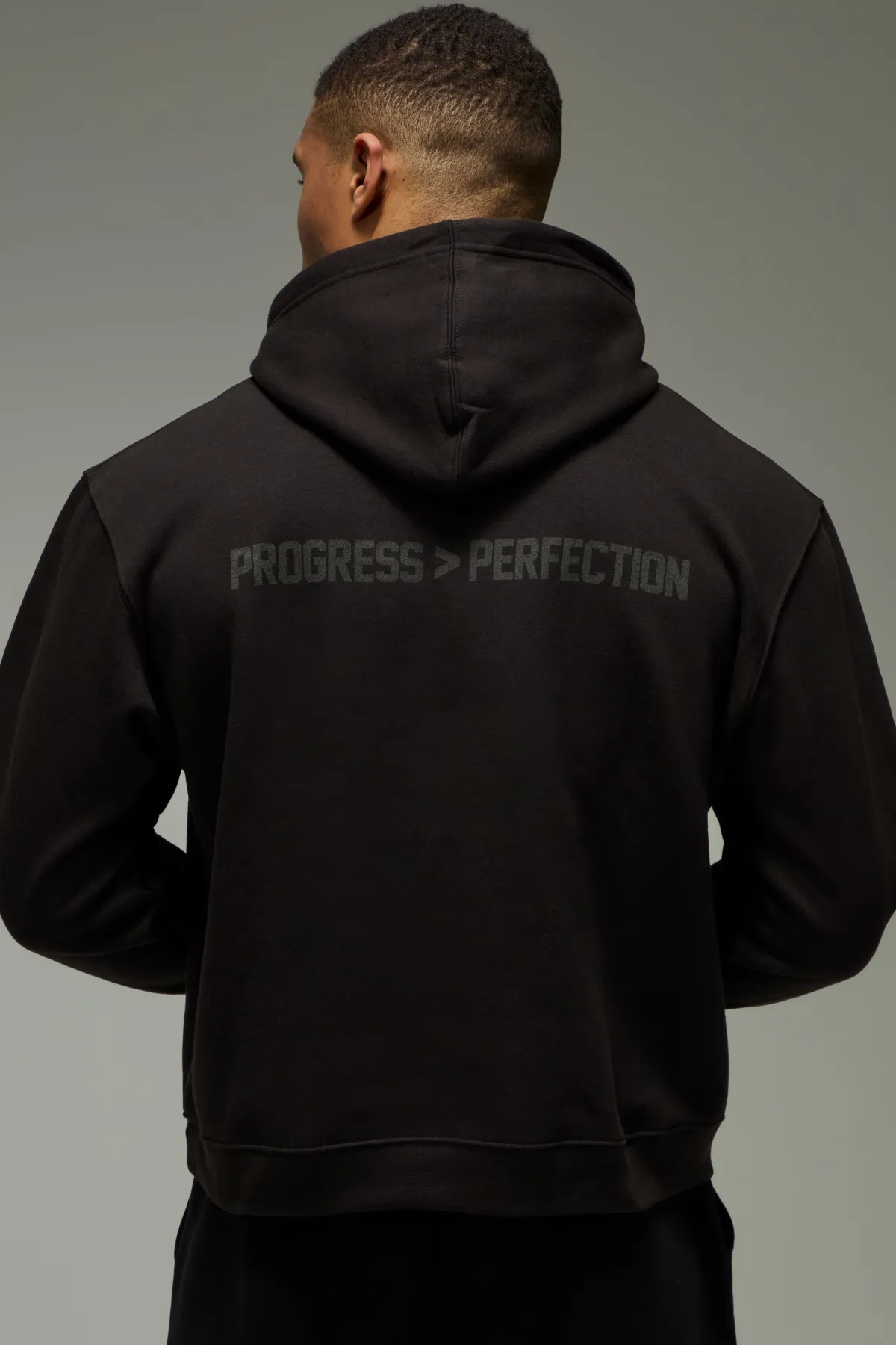 boohooMAN Hoodie Oversize Ample Active Progress Over Perfection<Homme/Femme Tout Afficher Activewear|Athleisure