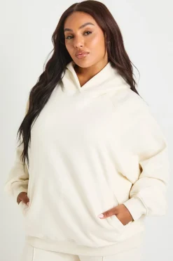 Hoodie oversize basique Plus Core à empiècement raglan