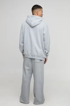 boohooMAN Hoodie oversize Worldwide pour homme<Homme Sweats À Capuche Et Sweatshirts|Sweats À Capuche Et Sweats