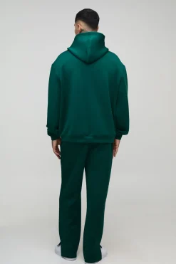 Hoodie Scuba Bonded allongé et oversize