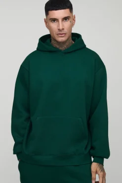 boohooMAN Hoodie Tall Basic oversize à enfiler par-dessus la tête<Homme Tout Afficher|Sweats À Capuche Tall